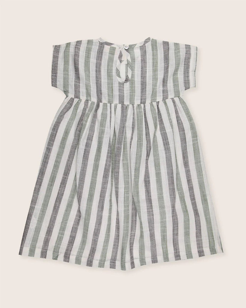 Turtledove London: Woven Stripe Dress - Acorn & Pip_Turtledove London