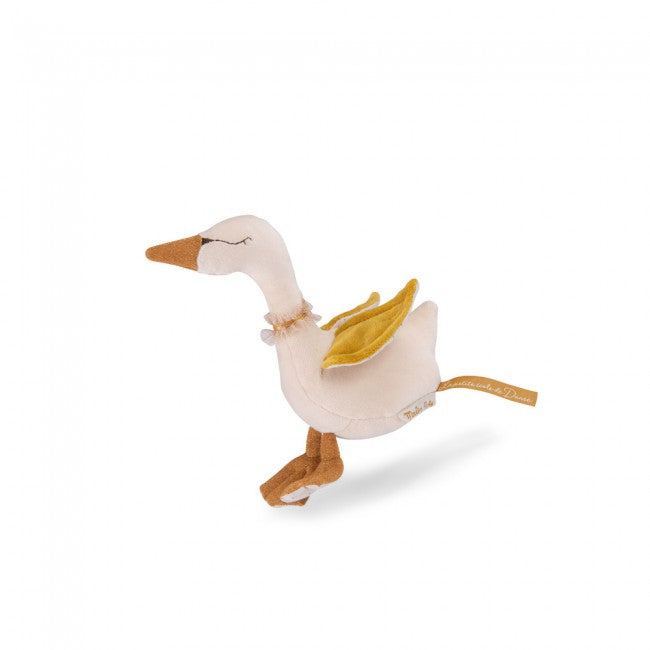 Moulin Roty: Golden Swan Rattle - La Petite Ecole de Danse - Soft Toys for Kids at Acorn & Pip