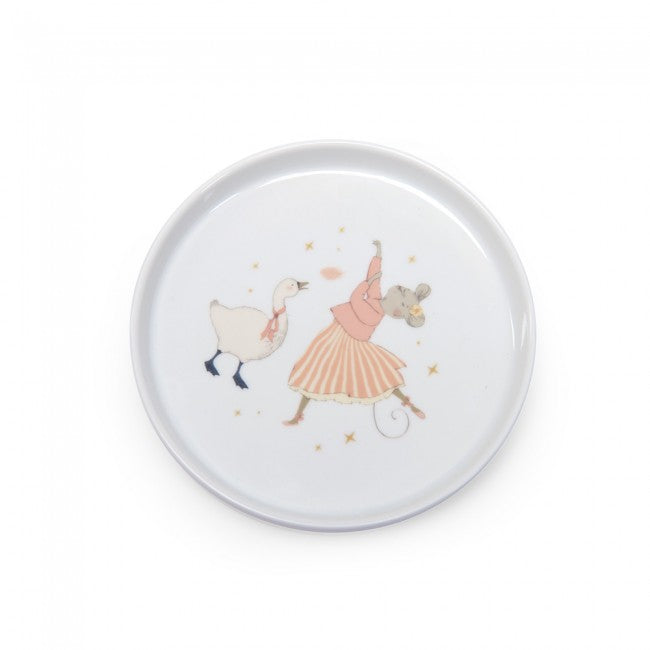 Moulin Roty: Porcelain Dish Set - La Petite Ecole De Danse - Tableware set for Kids at Acorn & Pip