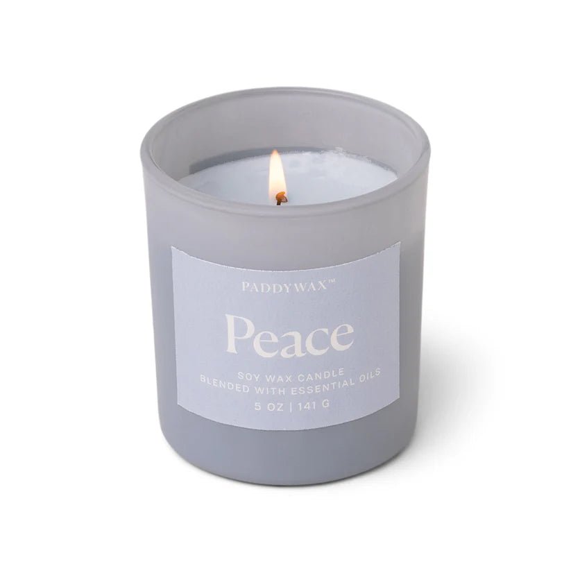 Wellness Blue Soy Candle 141g - Peace - Acorn & Pip_Paddywax