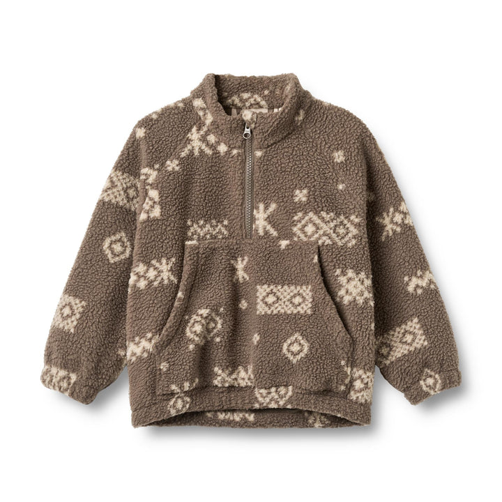 Wheat Moon fleece anorak