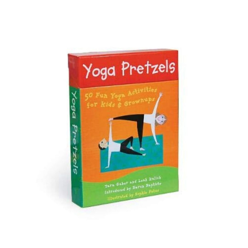 Yoga Pretzels - 50 Activity Cards - Acorn & Pip_Bookspeed