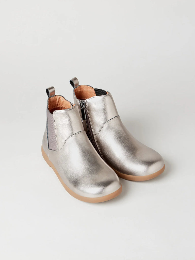 Zig + Star: Rockit Kids Boot - Pewter Moon - Acorn & Pip_Zig + Star