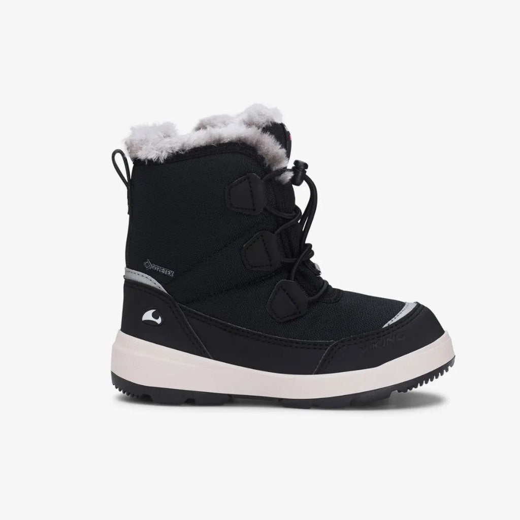 1.Viking Montebello High Boots- Black Footwear For Kids At Acorn & Pip