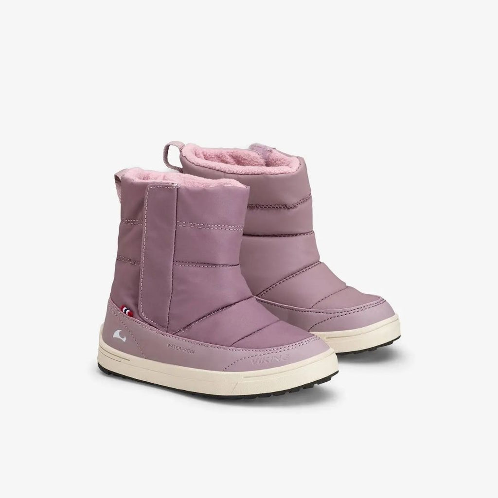 3.Viking Hoston Winter Boots - Dusty Pink Footwear For Kids At Acorn & Pip