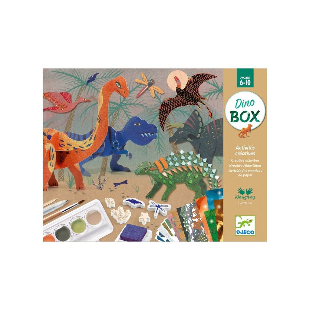 Djeco Activity Kits - The World Of Dinosaurs For Kids At Acorn & Pip