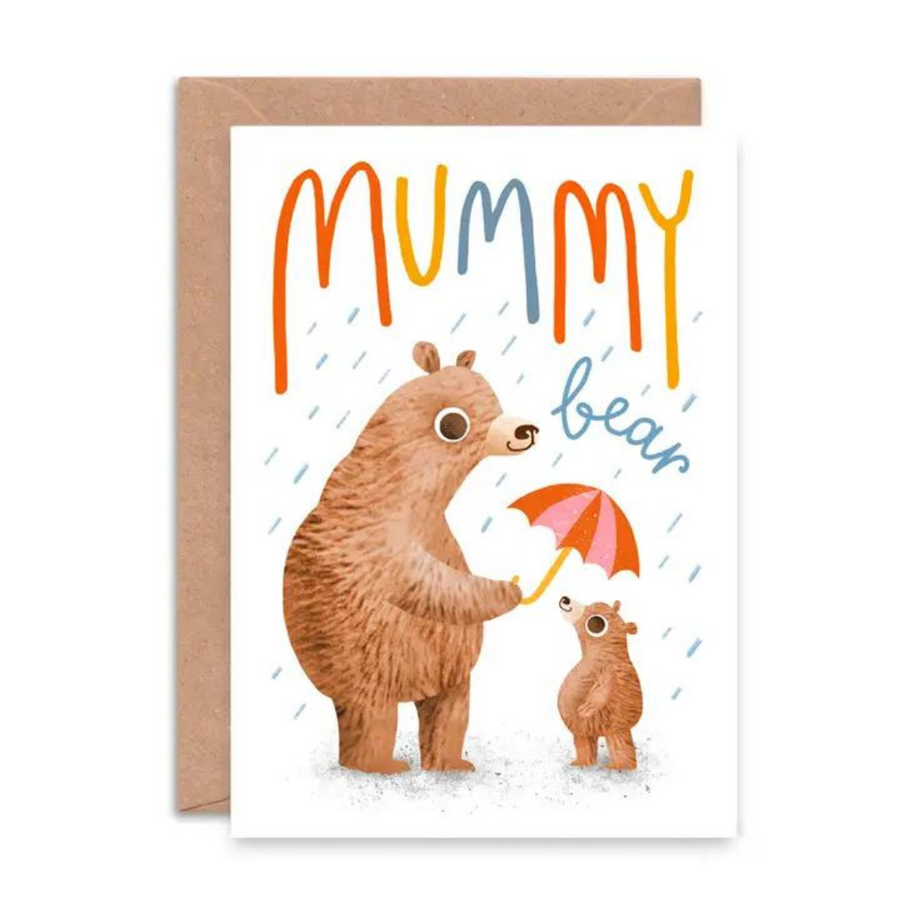 Emily Nash: Mummy Bear Greeting Card - Mother's Day Cards at Acorn & Pip
