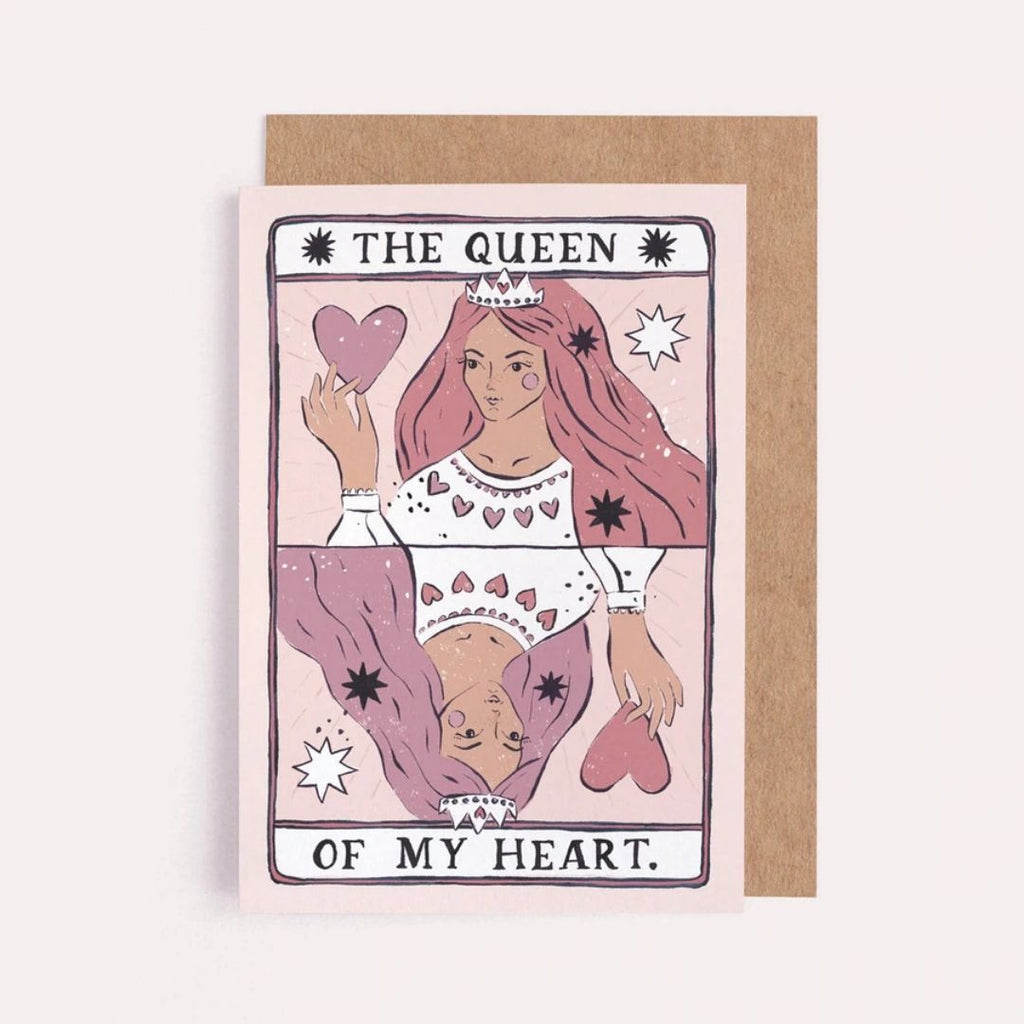 Sister Paper Co Queen Of My Heart - Greetings Cards At Acorn & Pip