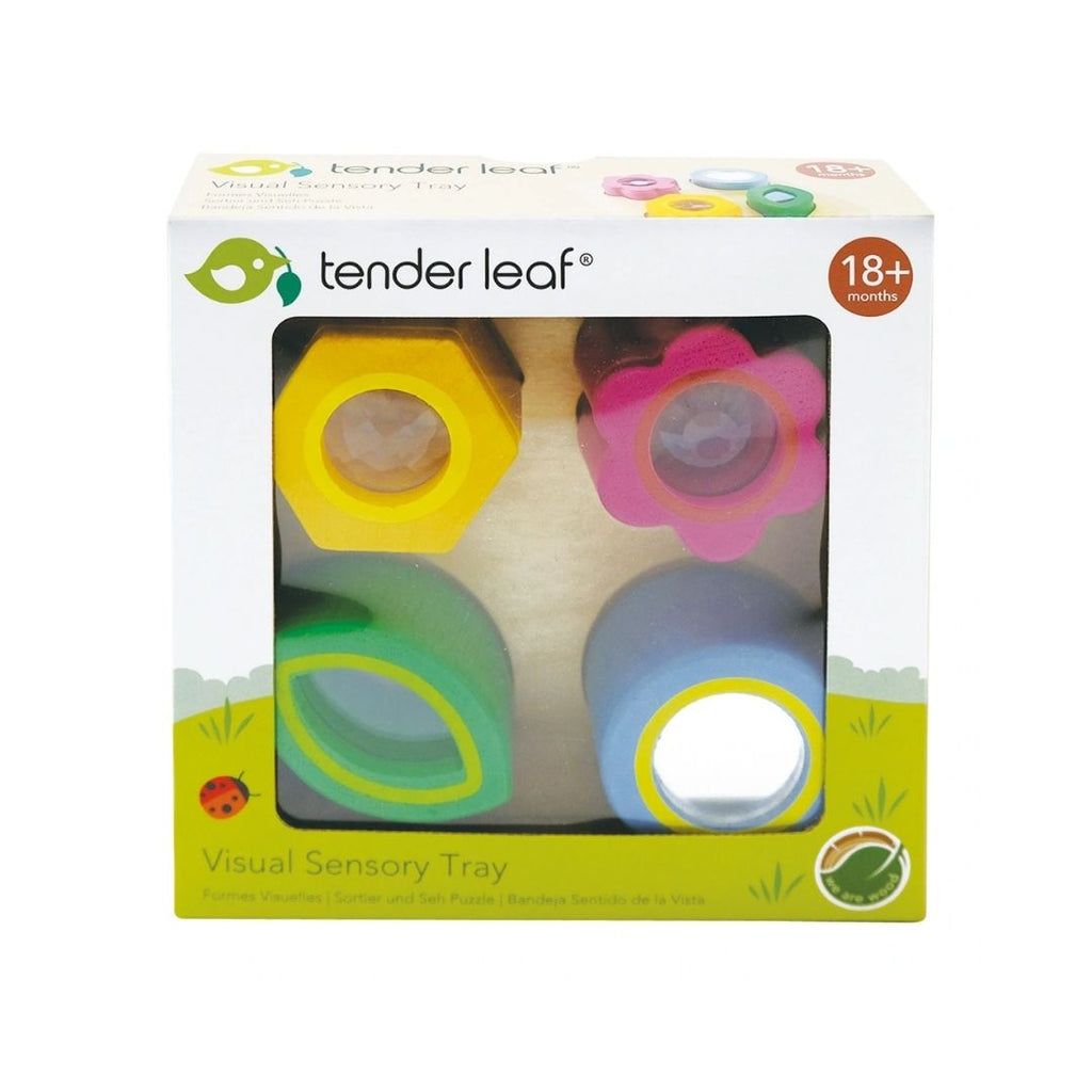 Tender Leaf Visual Sensory Tray - Wooden Toys For Kids At Acorn & Pip