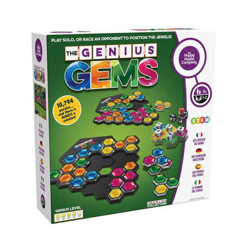 The Happy Puzzle Company: Board Game - The Genius Gems