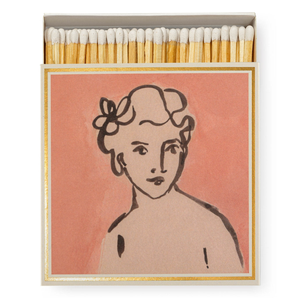 Archivist: Square Matchbox Matches - Divine Matches by Wanderlust Paper C - Acorn & Pip_Archivist