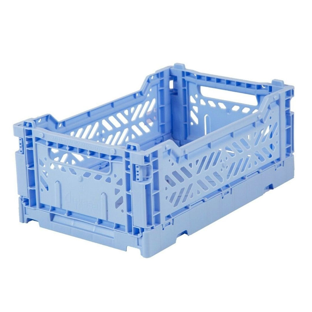 Aykasa - Small Folding Storage Crate: Baby Blue - Acorn & Pip_Aykasa