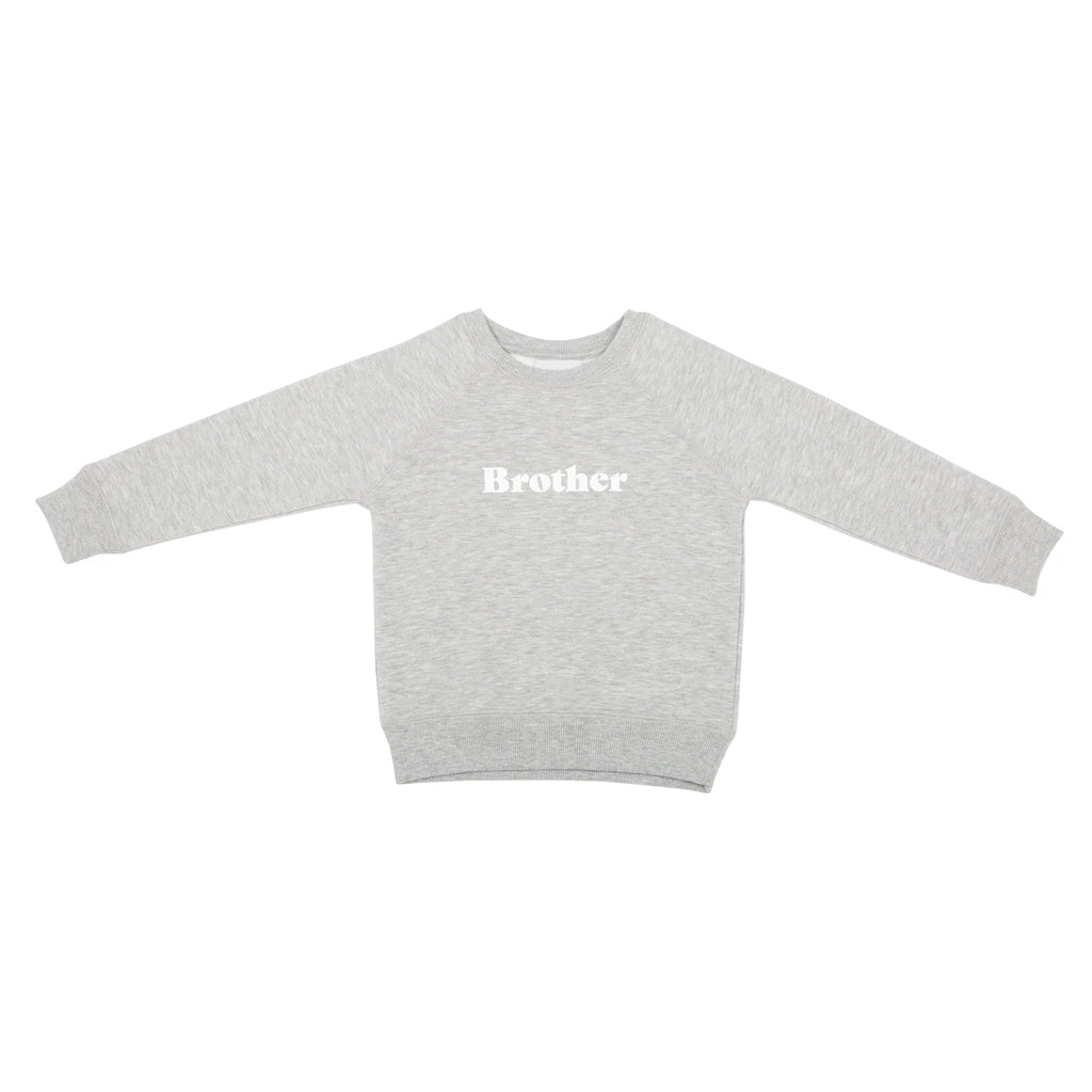Bob & Blossom: Grey 'Brother' Sweatshirt - Acorn & Pip_Bob & Blossom