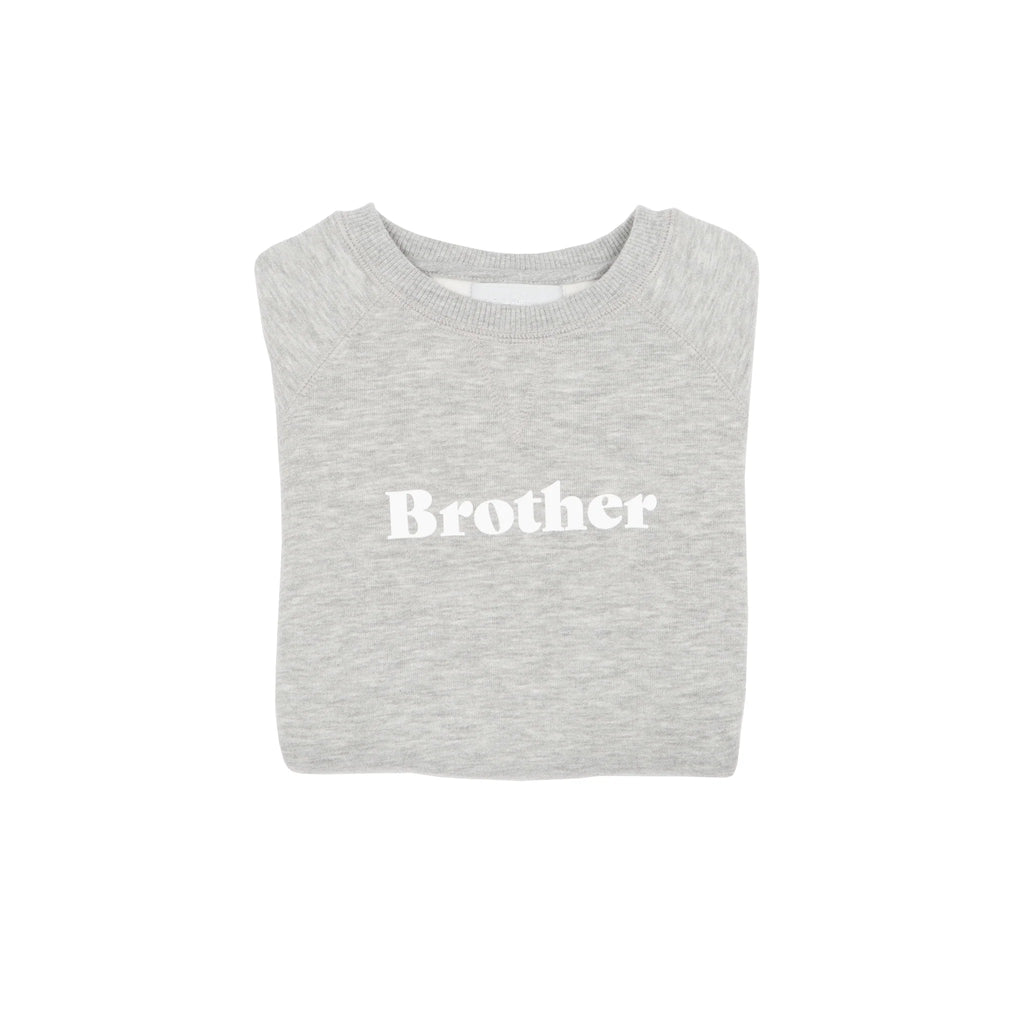 Bob & Blossom: Grey 'Brother' Sweatshirt - Acorn & Pip_Bob & Blossom
