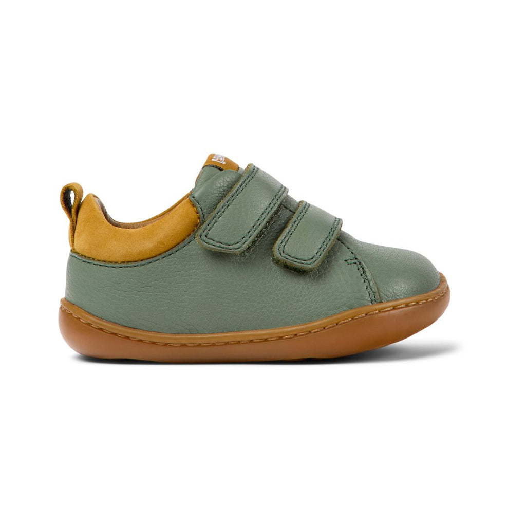 Camper: Peu Velcro Sneakers - Green - Acorn & Pip_Camper