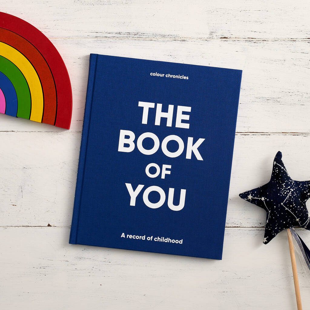 Colour Chronicles: The Book of You: A record of childhood - Blue - Acorn & Pip_Colour Chronicles