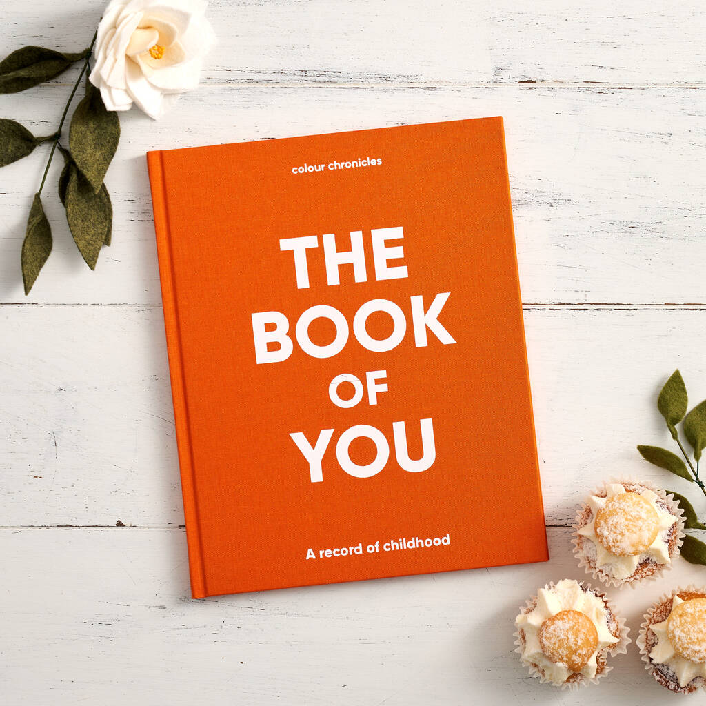 Colour Chronicles: The Book of You: A record of childhood - Orange - Acorn & Pip_Colour Chronicles