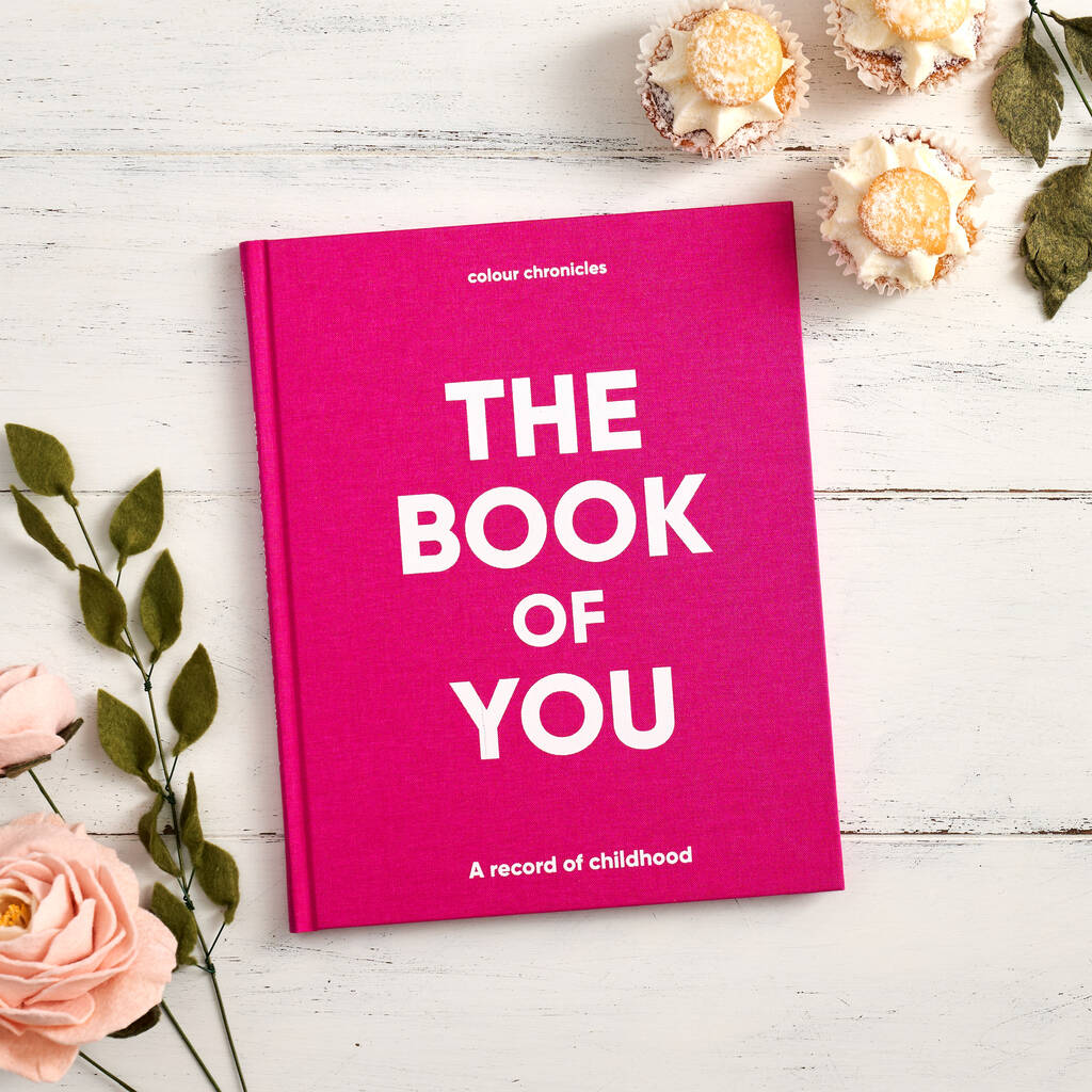 Colour Chronicles: The Book of You: A record of childhood - Pink - Acorn & Pip_Colour Chronicles