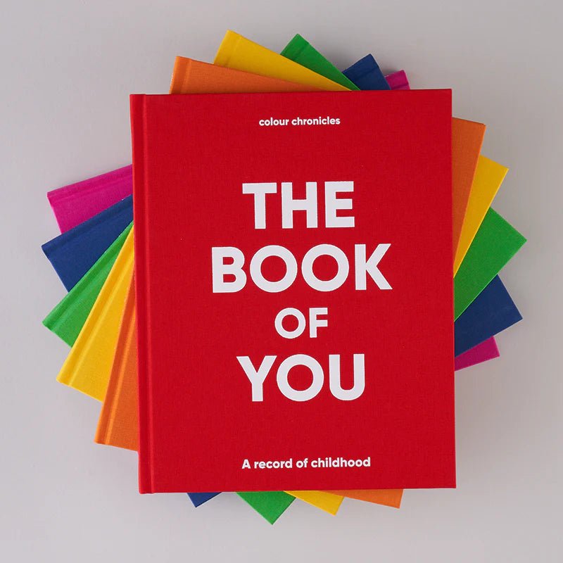 Colour Chronicles: The Book of You: A record of childhood - Red - Acorn & Pip_Colour Chronicles