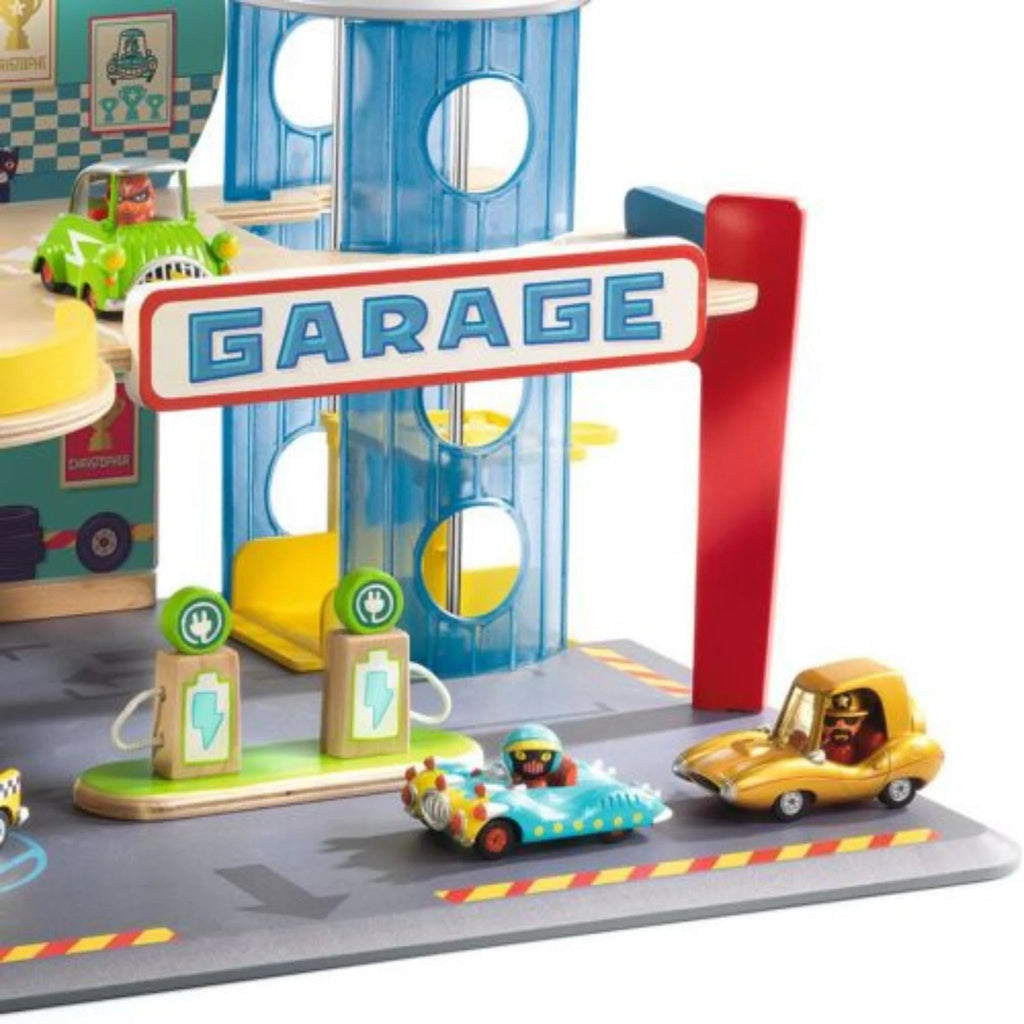 Djeco: Crazy Motor - Crazy Car Garage - Acorn & Pip_Djeco