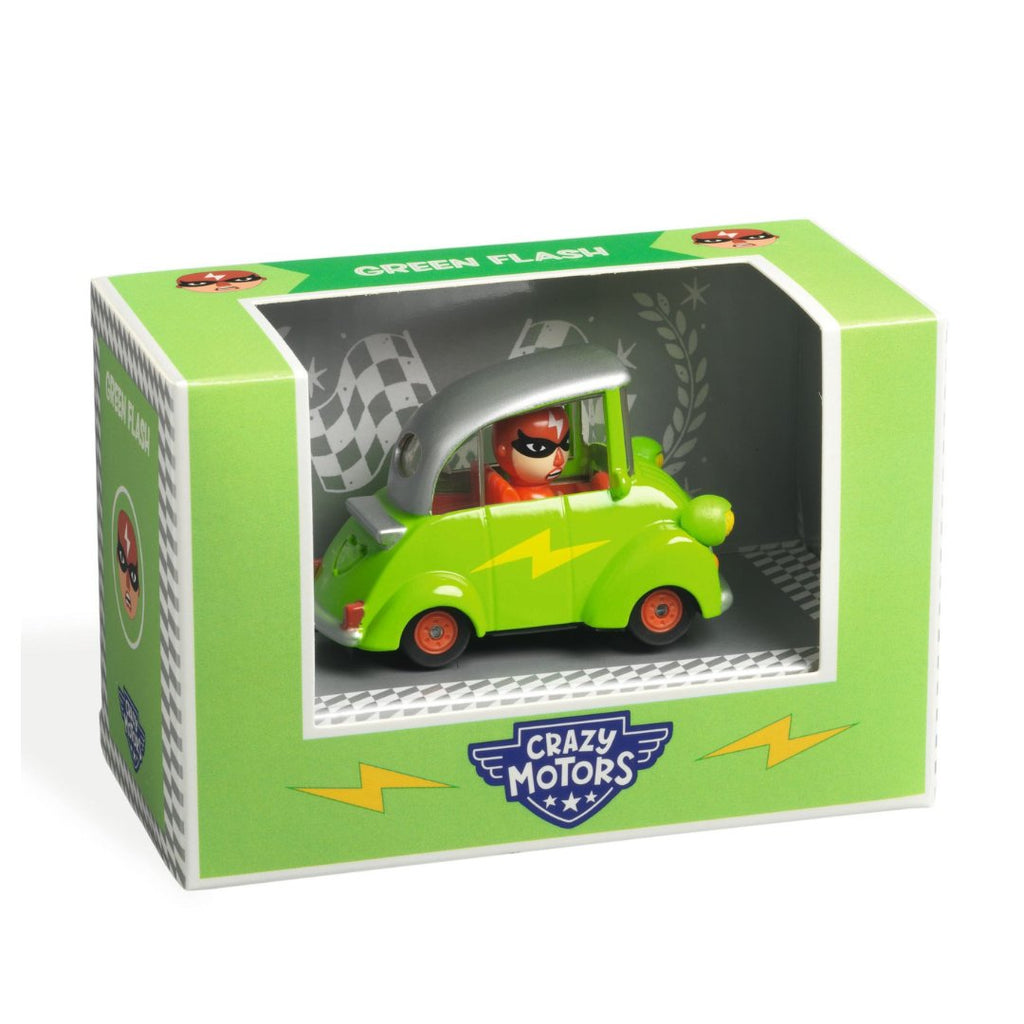 Djeco: Crazy Motor - Green Flash - Acorn & Pip_Djeco