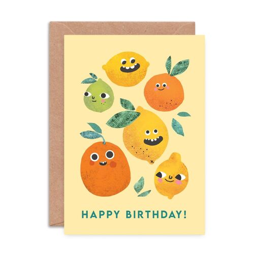 Emily Nash: Lemon Faces - Greeting Card - Acorn & Pip_Emily Nash Illustration
