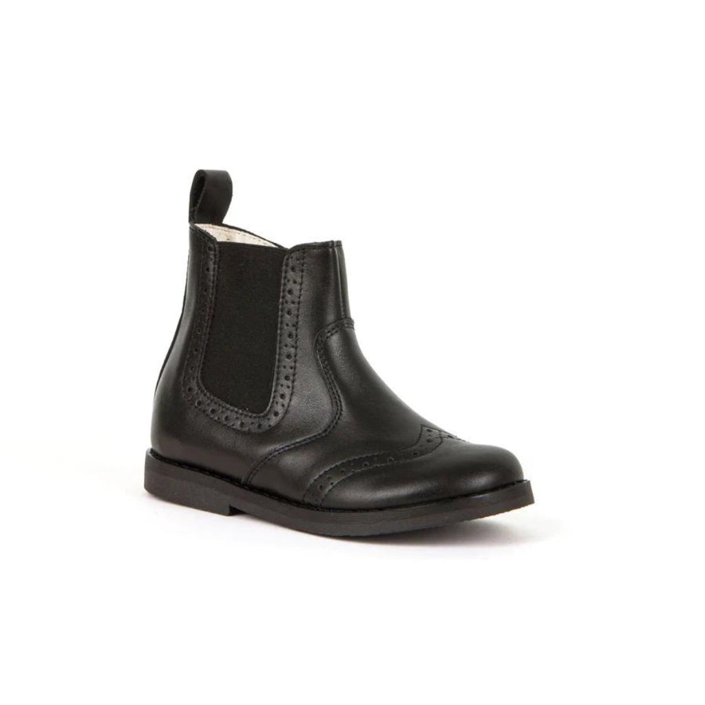 Froddo: Chelys Brogue Boots - Black Leather - Acorn & Pip_Froddo