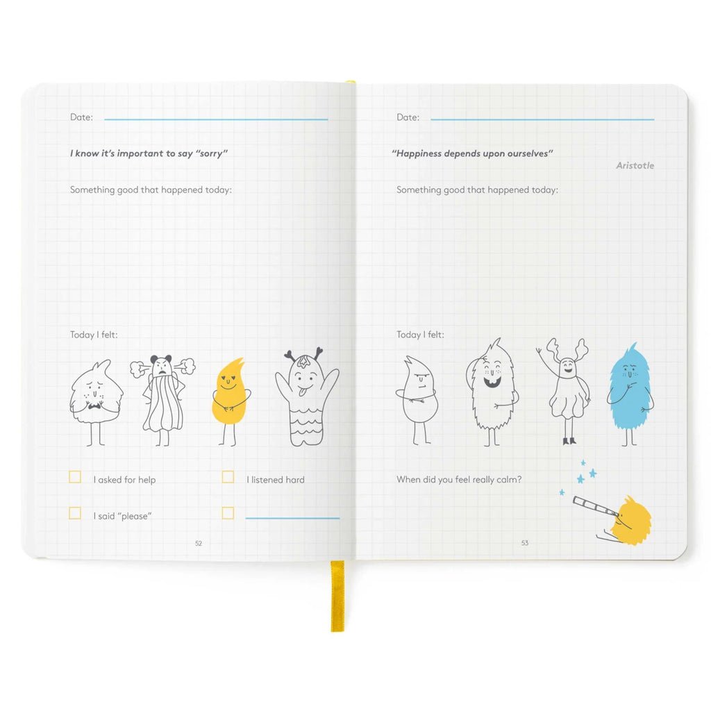 Happy Self Journal: My First Journal (Perfect for 3-6 Yrs) - Acorn & Pip_Happy Self Journal