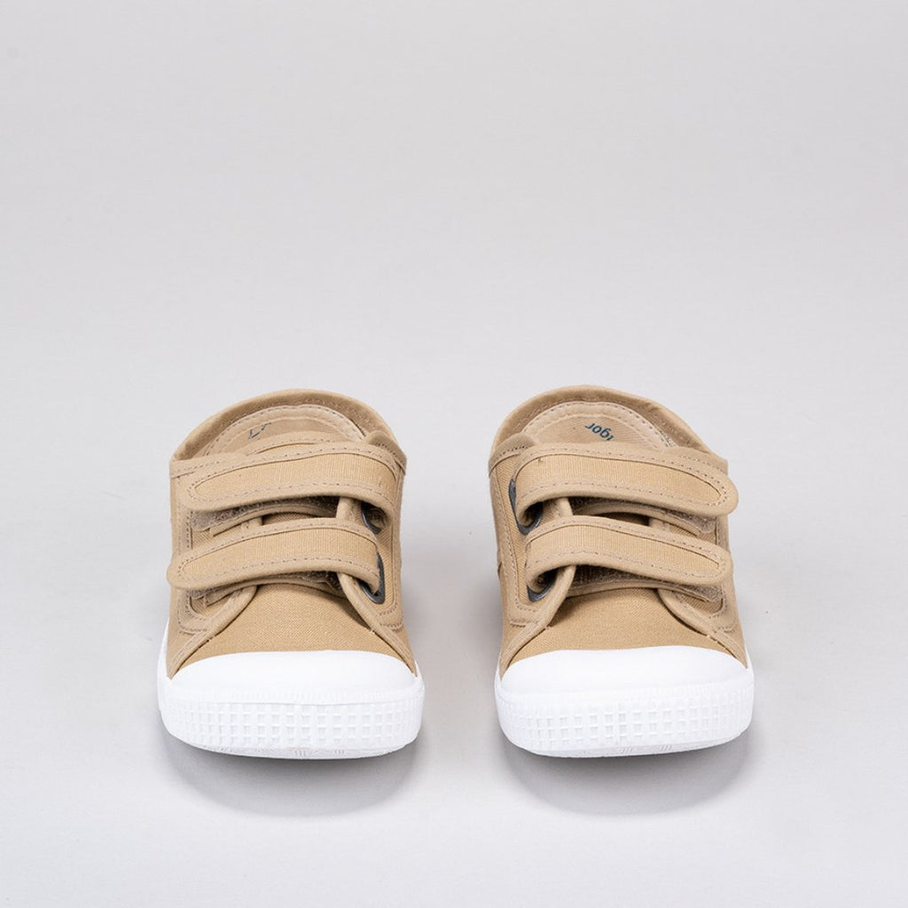 Igor: Berri Velcro Sneakers - Beige - Acorn & Pip_Igor