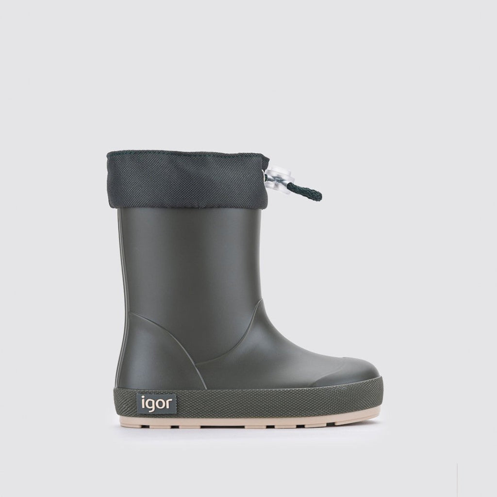 Igor: Yogi Wellie Boots - Khaki Green - Acorn & Pip_Igor