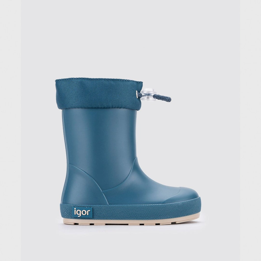 Igor: Yogi Wellie Boots - Petrol Blue - Acorn & Pip_Igor