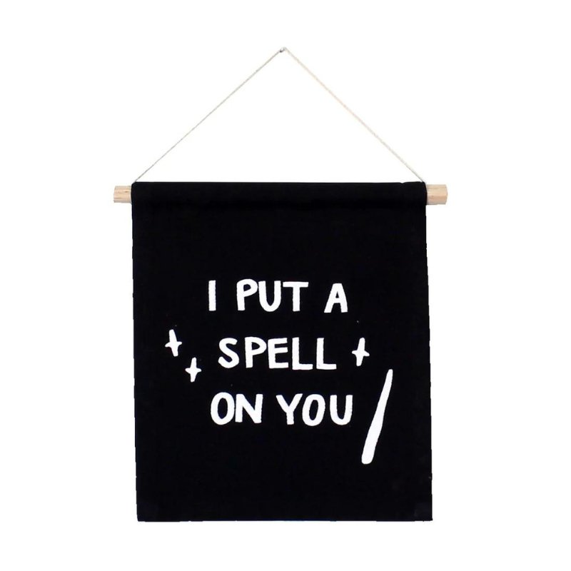 Imani Collective: I Put a Spell on you Hang Sign - Acorn & Pip_Imani Collective