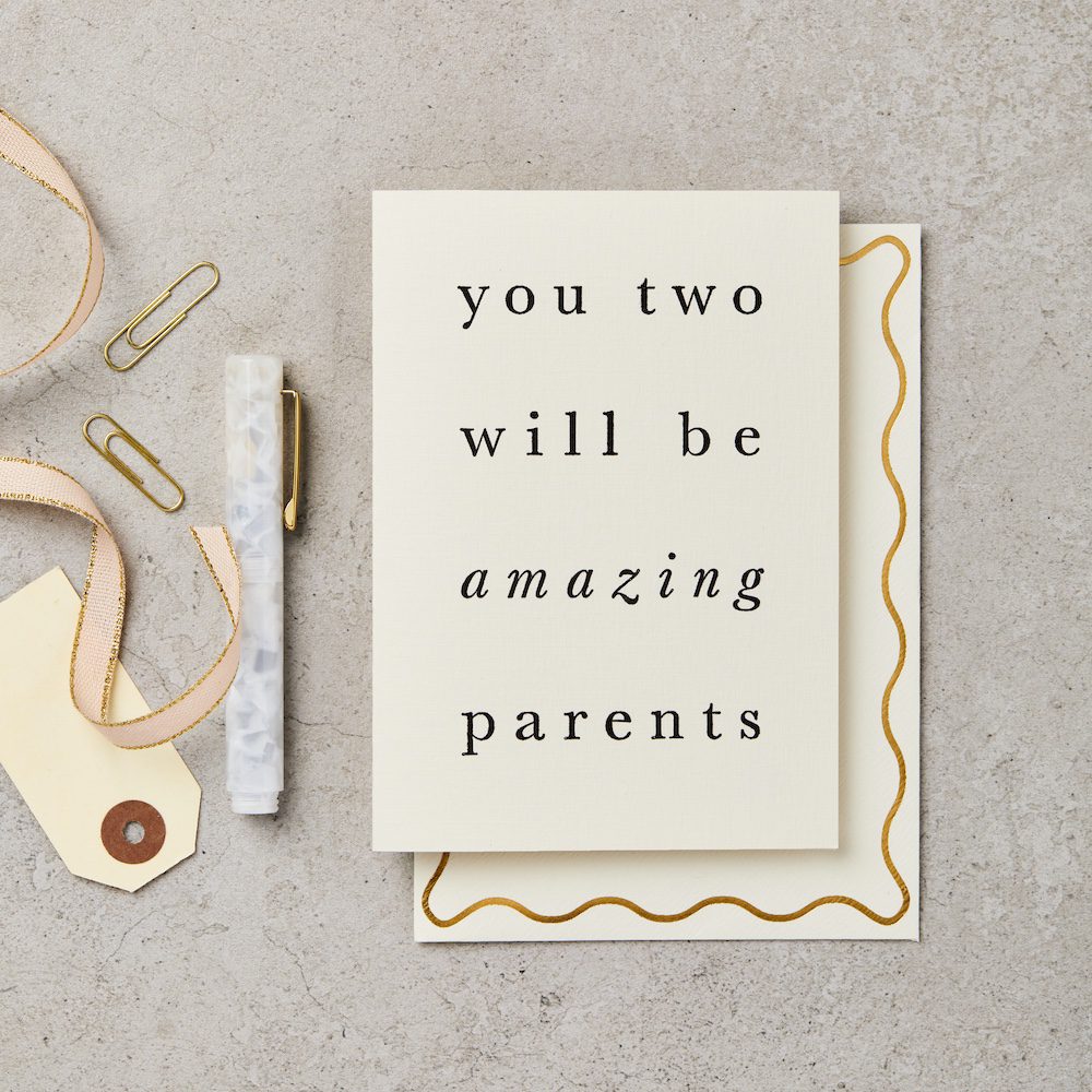 Katie Leamon: Amazing Parents Card - Acorn & Pip_Katie Leamon