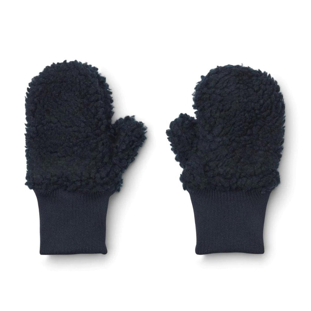 Liewood: Coy Pile Mittens - Midnight Navy - Acorn & Pip_Liewood