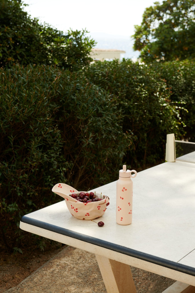Liewood: Falk Water Bottle 500ml Cherries / Apple Blossom - Acorn & Pip_Liewood
