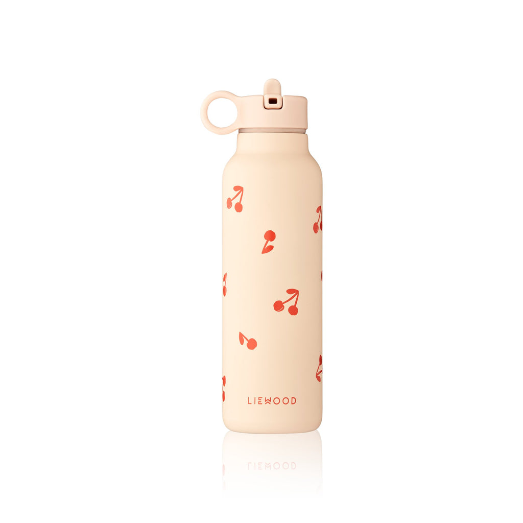 Liewood: Falk Water Bottle 500ml Cherries / Apple Blossom - Acorn & Pip_Liewood