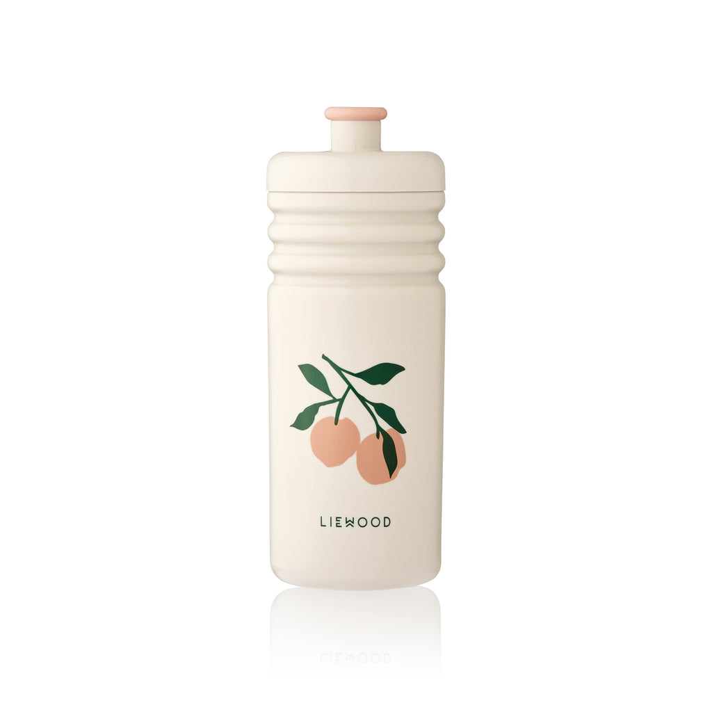 Liewood: Lionel Kid's Water Bottle 430ml - Peach - Acorn & Pip_Liewood