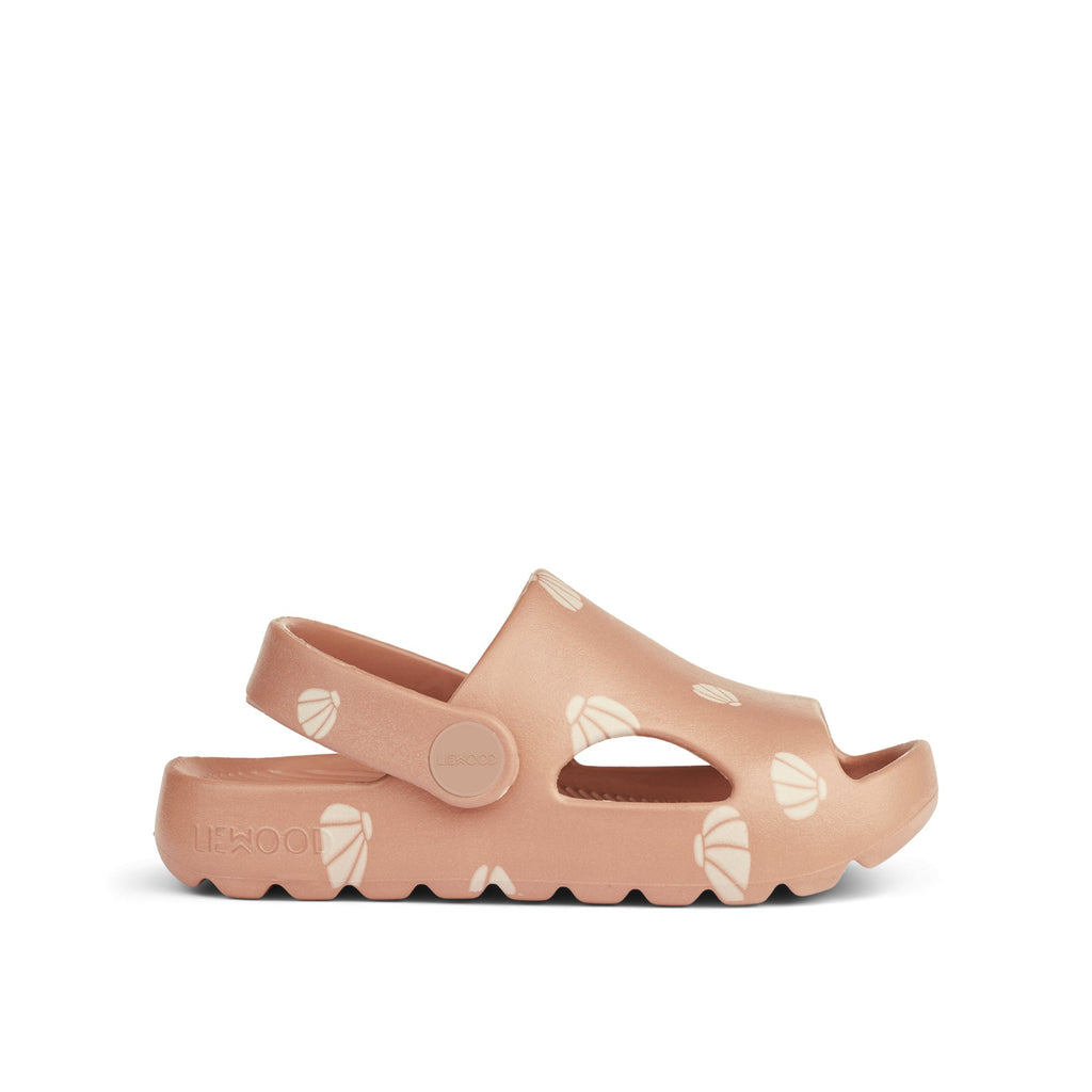 Liewood: Morris Sandals - Shell / Pale Tuscany Rose - Acorn & Pip_Liewood