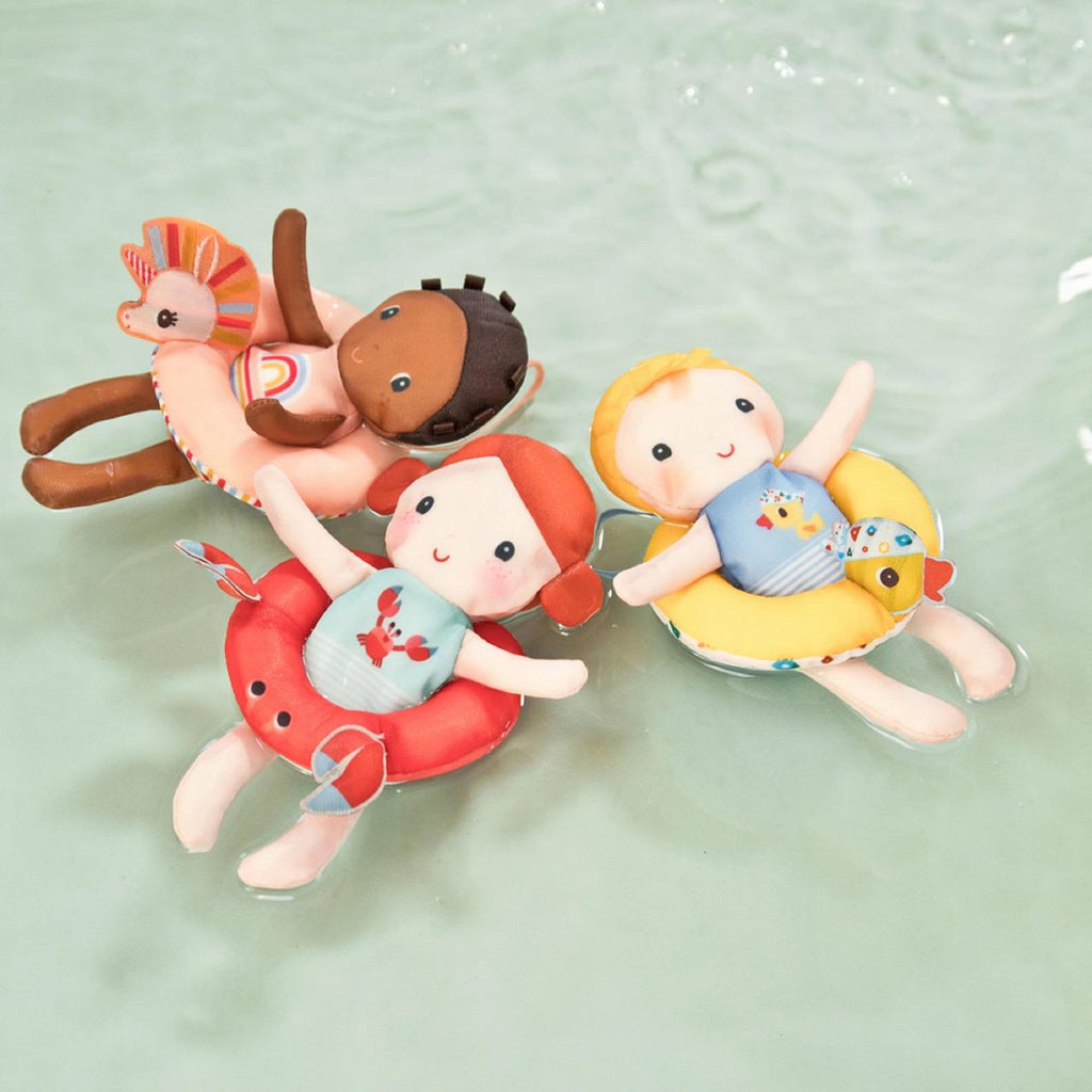 Lilliputiens: Axelle Bath Doll Crab - Acorn & Pip_Lilliputiens