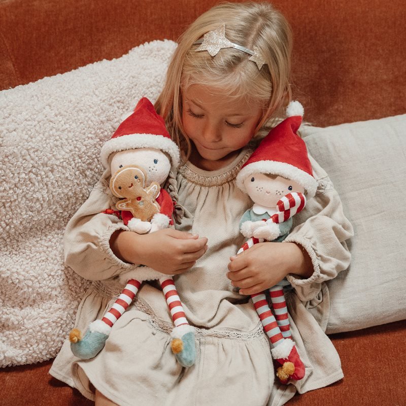 Little Dutch: Cuddle Christmas Doll 35cm - Jim - Acorn & Pip_Little Dutch