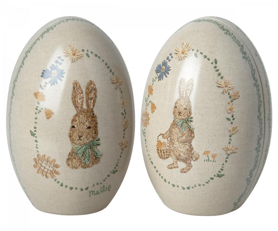 Maileg: Easter Egg Set - Blue - Acorn & Pip_Maileg