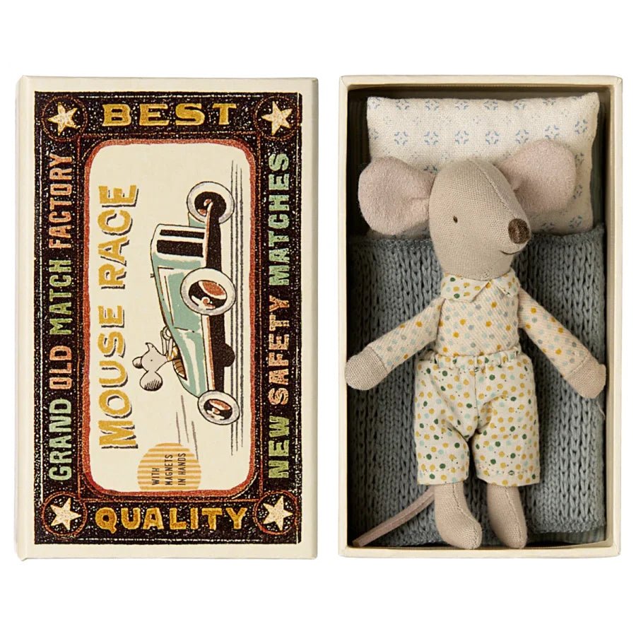 Maileg: Little brother mouse in matchbox - Acorn & Pip_Maileg