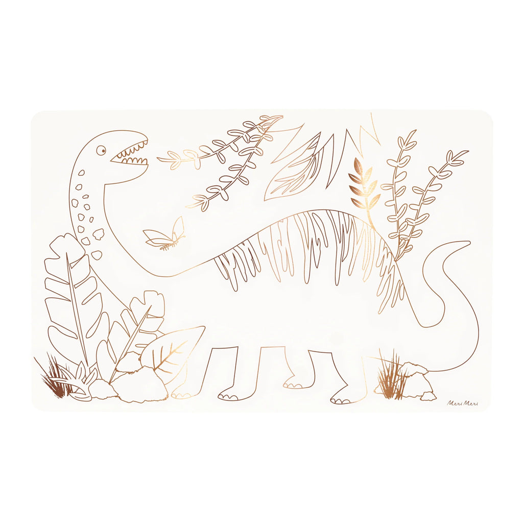 Meri Meri: Dinosaurs Colouring Placemats (x8) - Acorn & Pip_Meri Meri