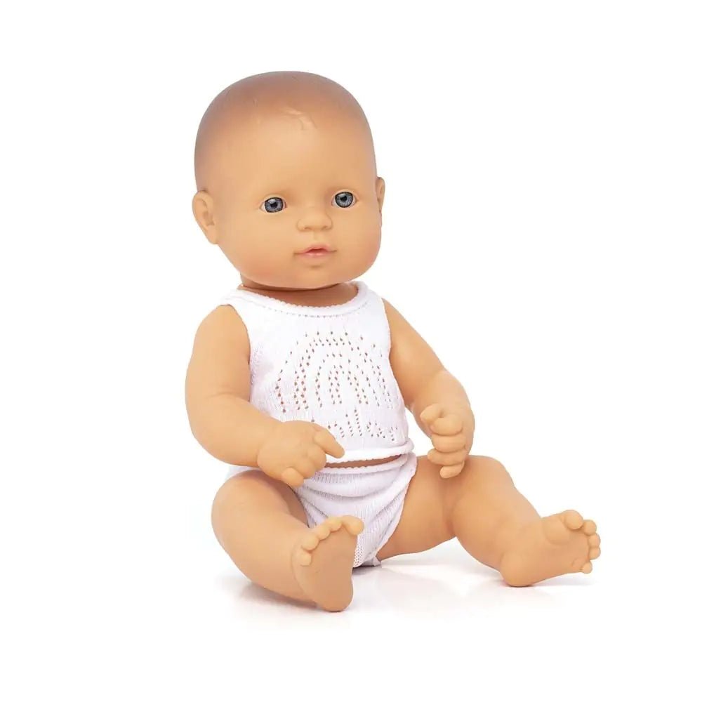 Miniland: Baby Boy (C) - Boxed 32cm - Acorn & Pip_Miniland