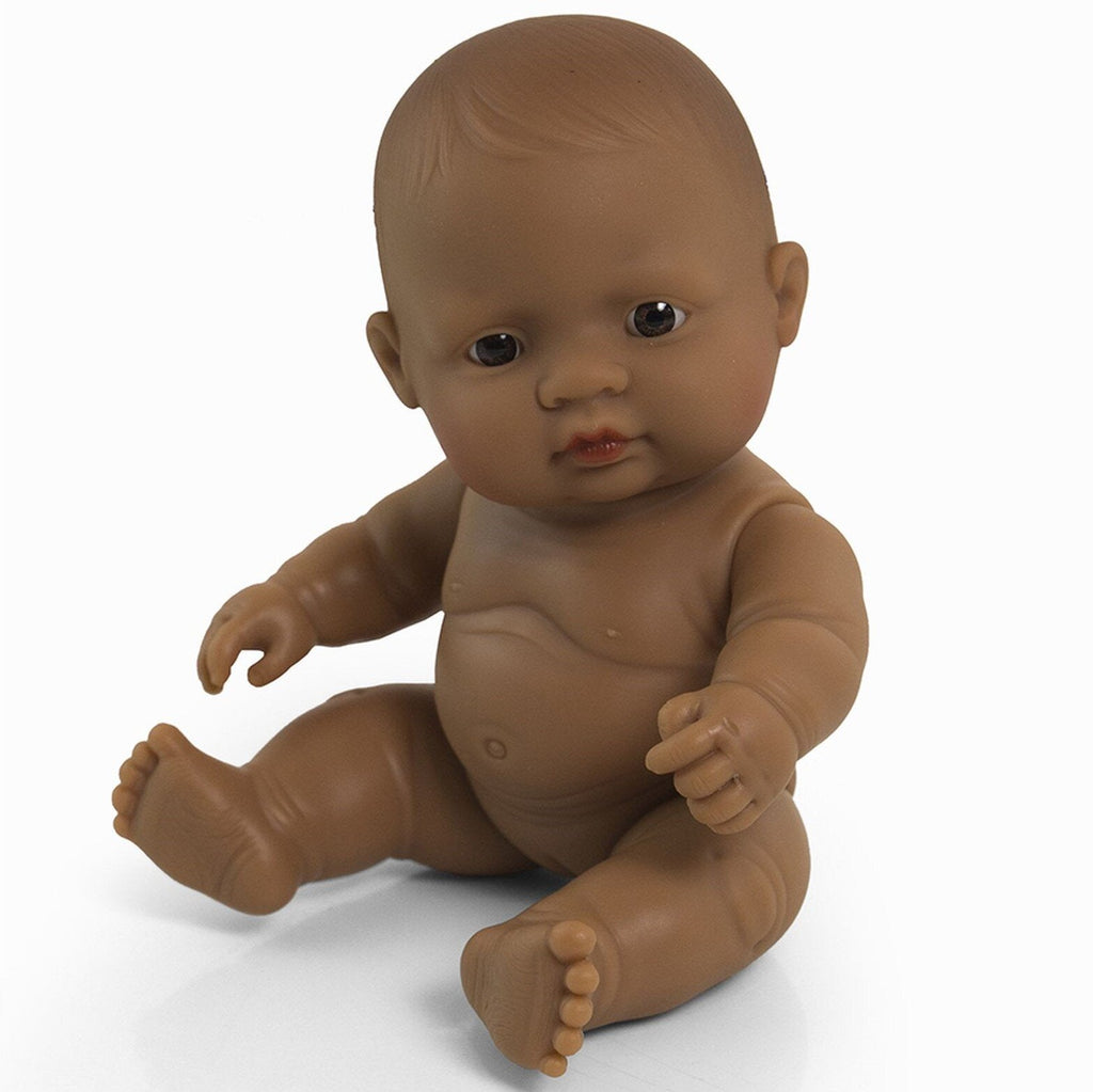 Miniland: Baby Girl D 21cm (Unboxed / No Underwear) - Acorn & Pip_Miniland