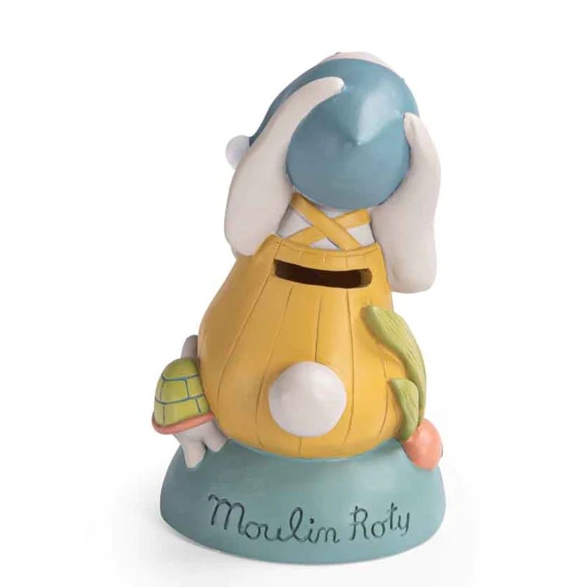 Moulin Roty: Rabbit Money Box - Trois Petits - Acorn & Pip_Moulin Roty