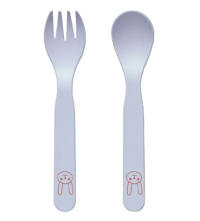 OYOY: Pullo Kid's Cutlery Set - Ice Blue - Acorn & Pip_OYOY