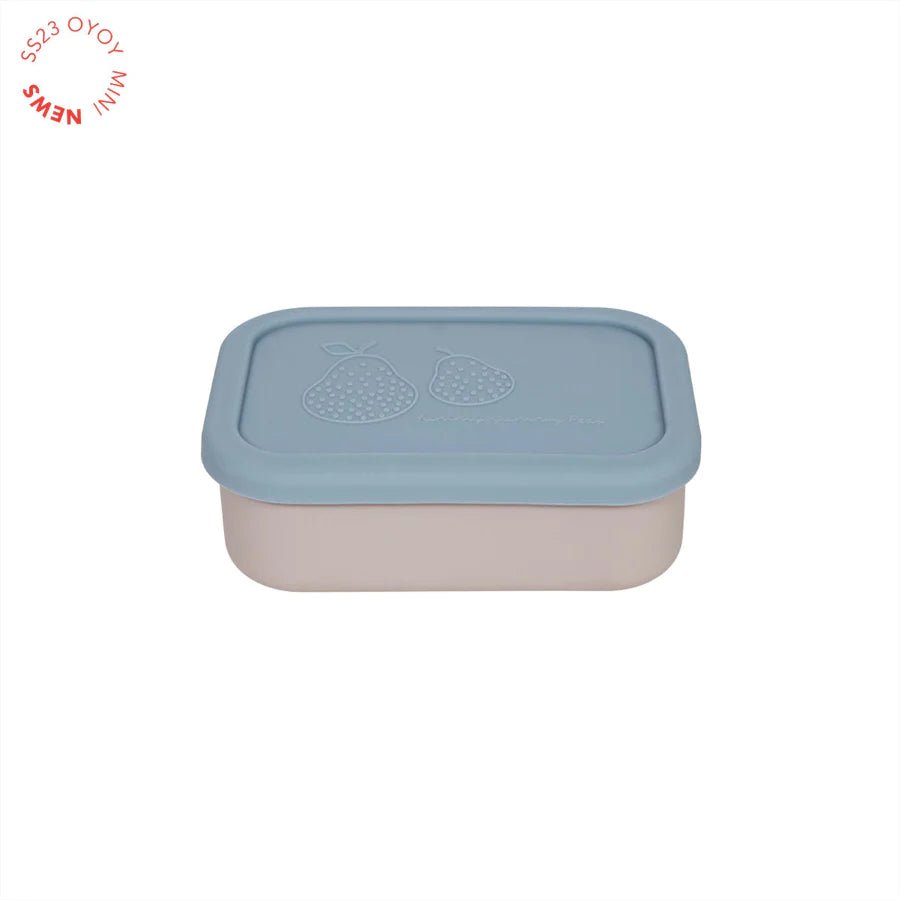 OYOY: Yummy Lunch Box Small - Blue - Acorn & Pip_OYOY