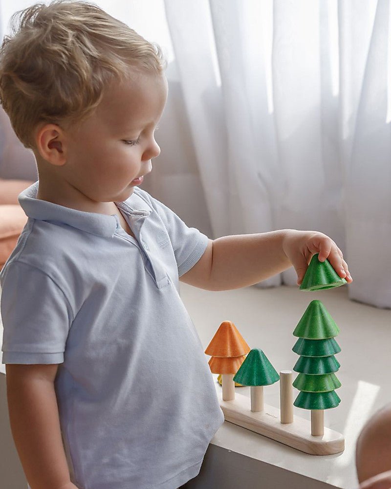 Plan Toys: Wooden Sort & Count Tree - Acorn & Pip_Plan Toys
