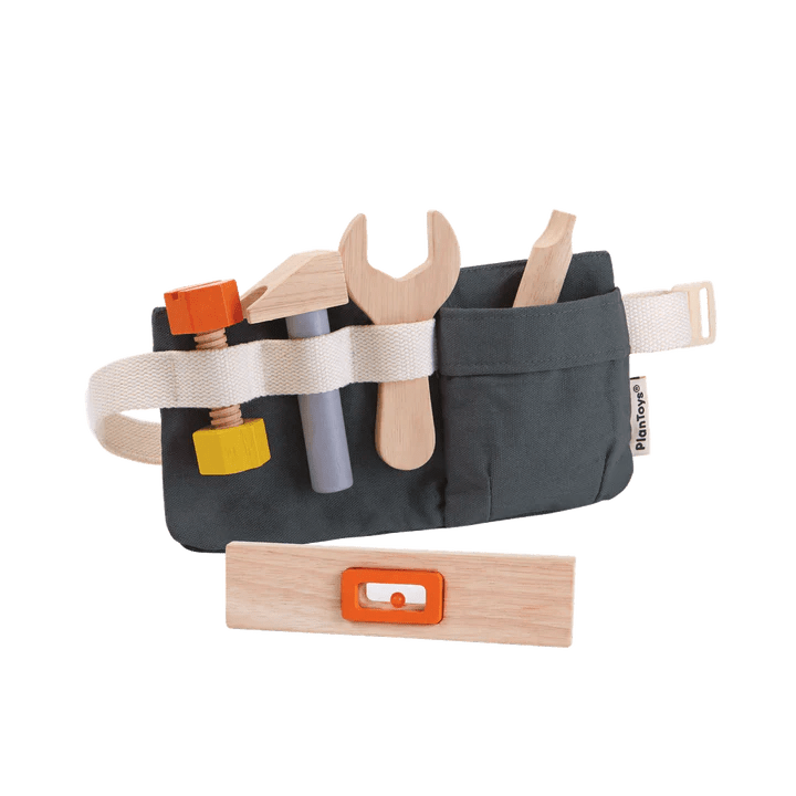 Plan Toys: Wooden Tool Belt - Acorn & Pip_Plan Toys